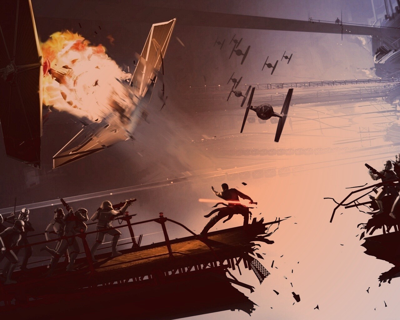 Из игры Star Wars Force Unleashed обои