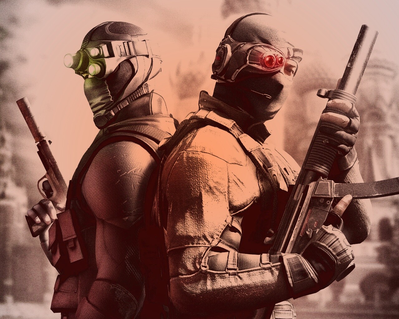 Герои Splinter Cell Conviction в Москве обои
