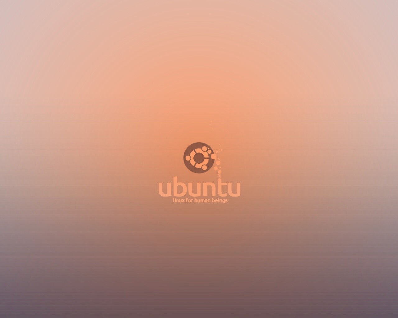 Логотип Ubuntu обои