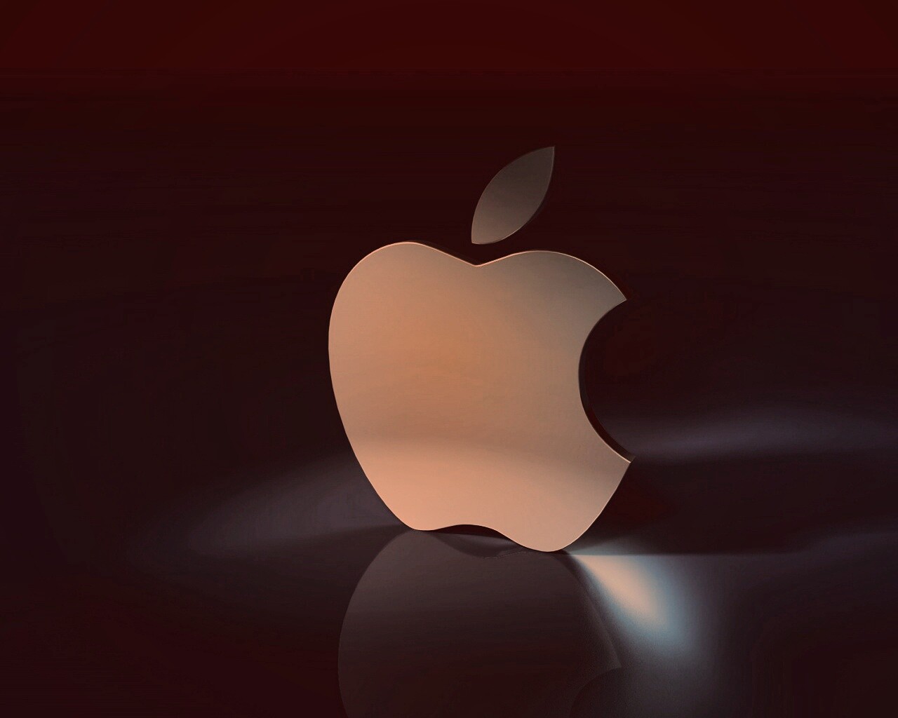 3D логотип Apple обои