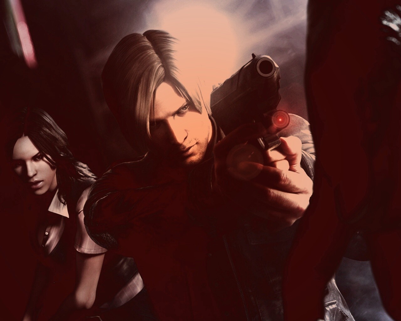 Протагонисты Resident Evil обои