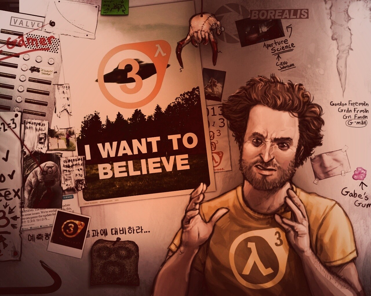 Half Life 3 - I want to believe обои
