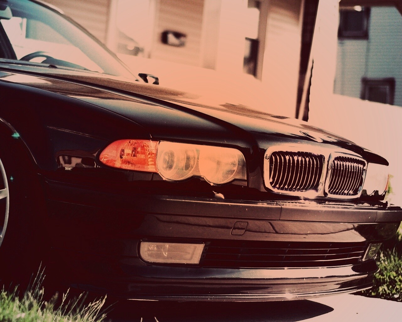 BMW e38 обои