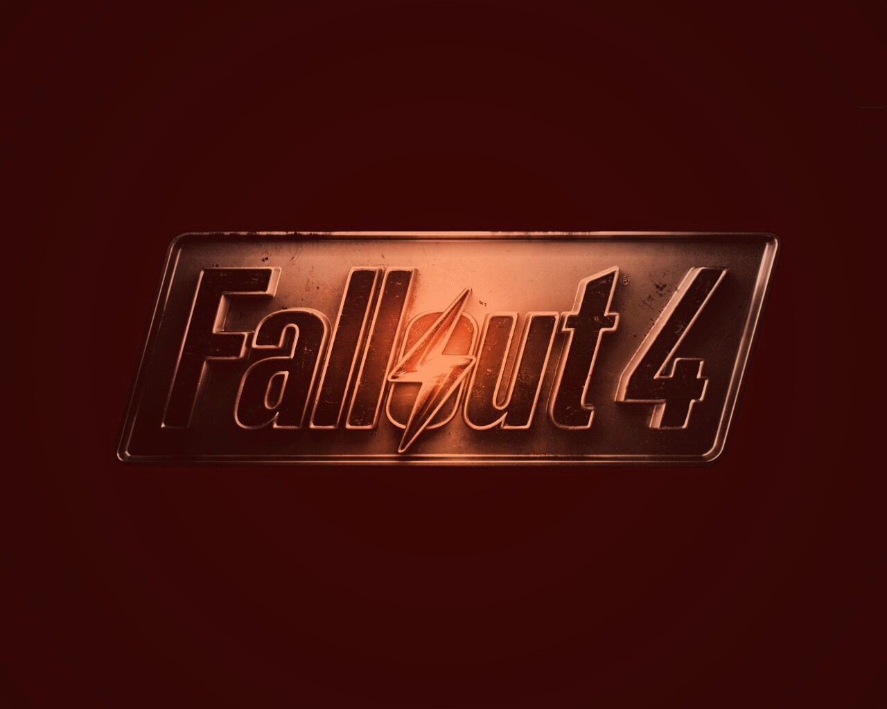 Fallout4 logo обои