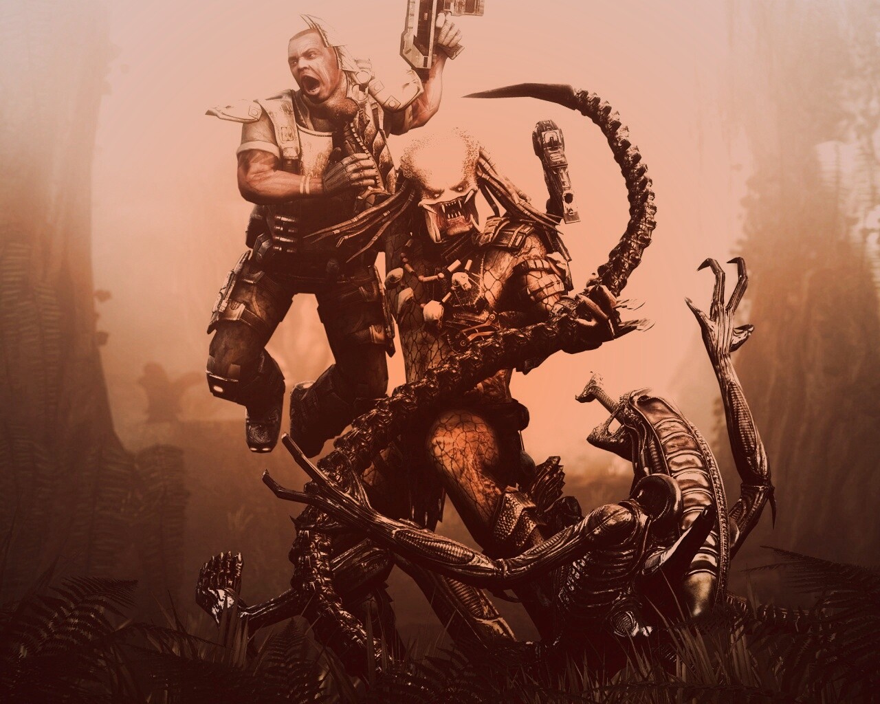 Alien vs Predator 2 обои