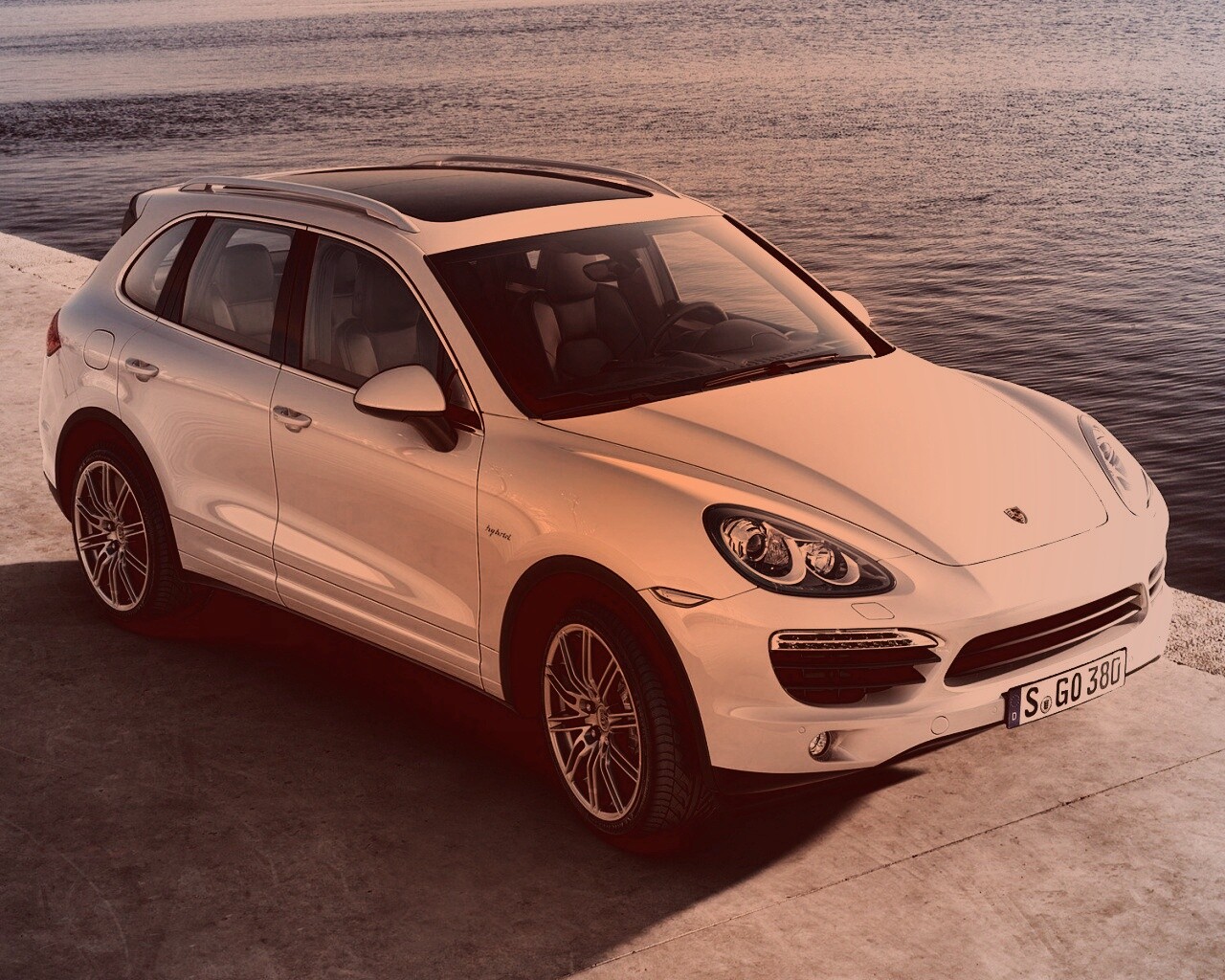 Porsche cayenne обои