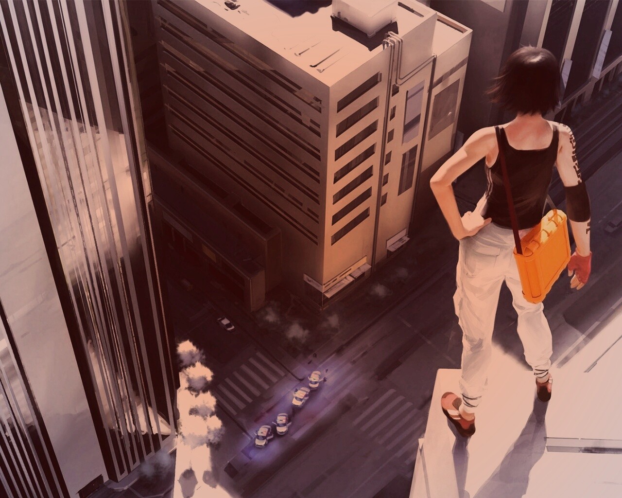 Фейт из Mirrors Edge обои