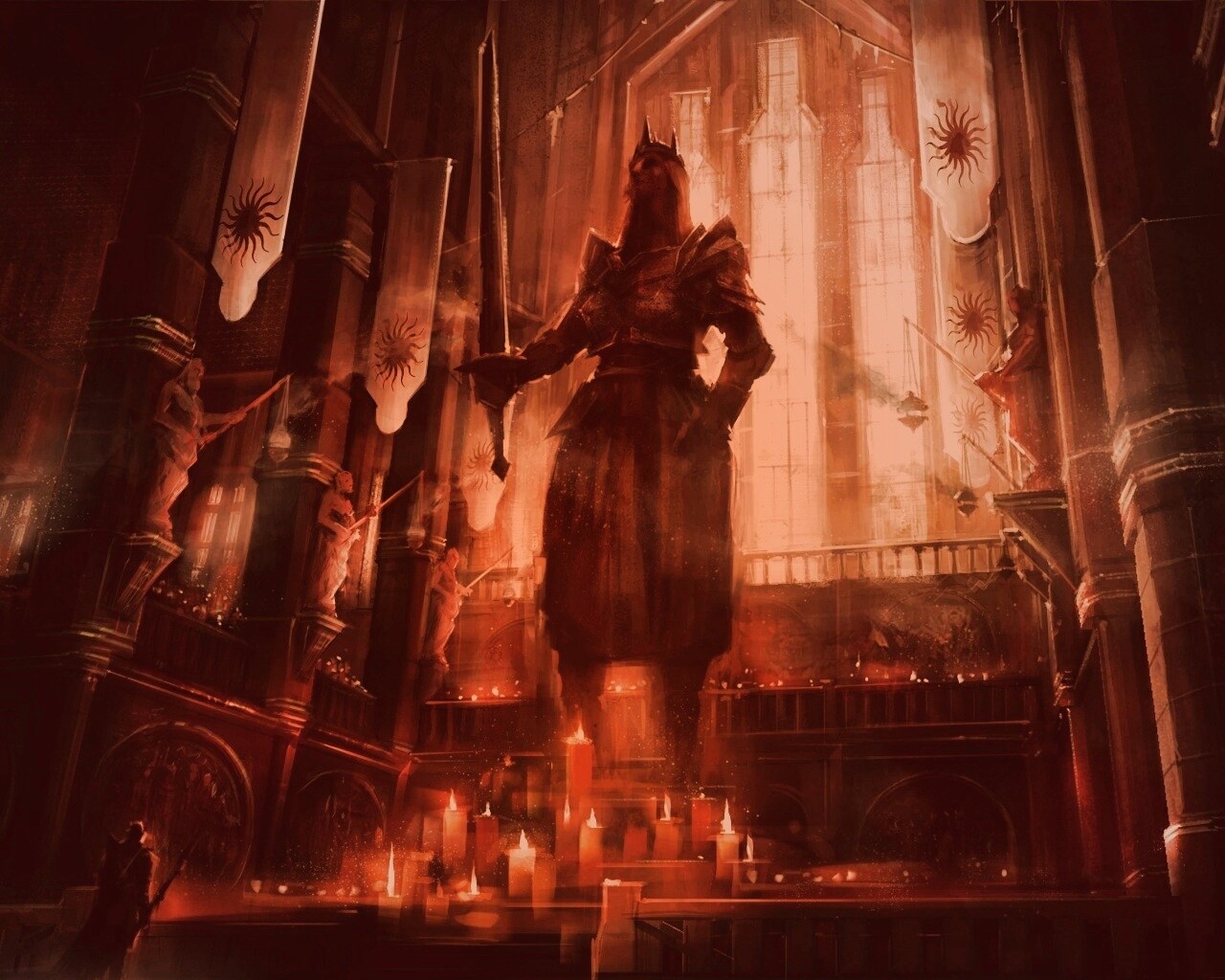 Алтарь из Dragon Age обои