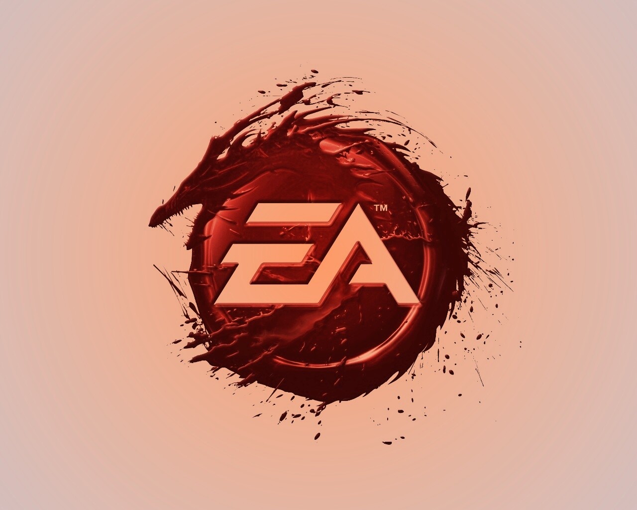 Логотип Electronic Arts из Dragon Age обои