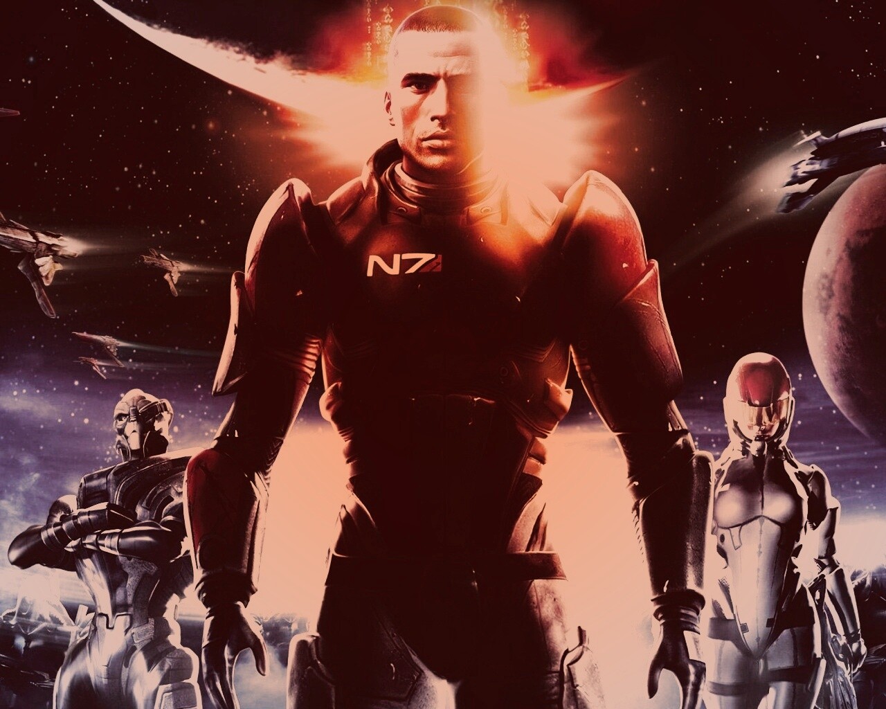 Mass Effect 1 обои