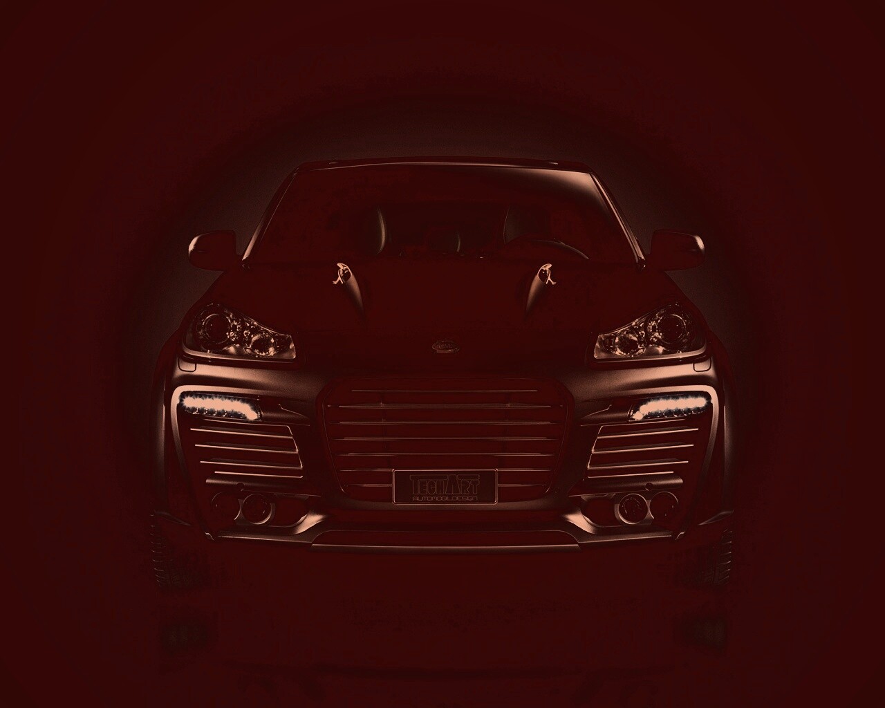 Magnum для Porcshe Cayenne от Techart обои