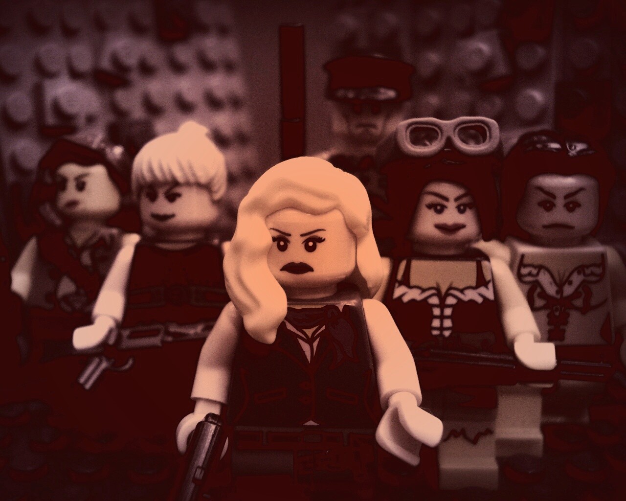 Sucker Punch в мире Lego обои