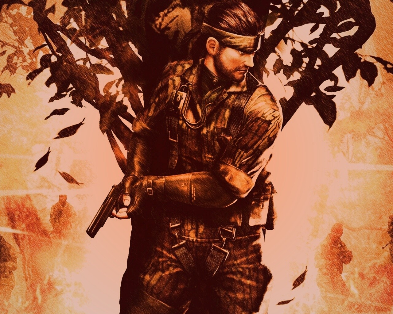 Metal gear solid 3 - Поедатель змей обои
