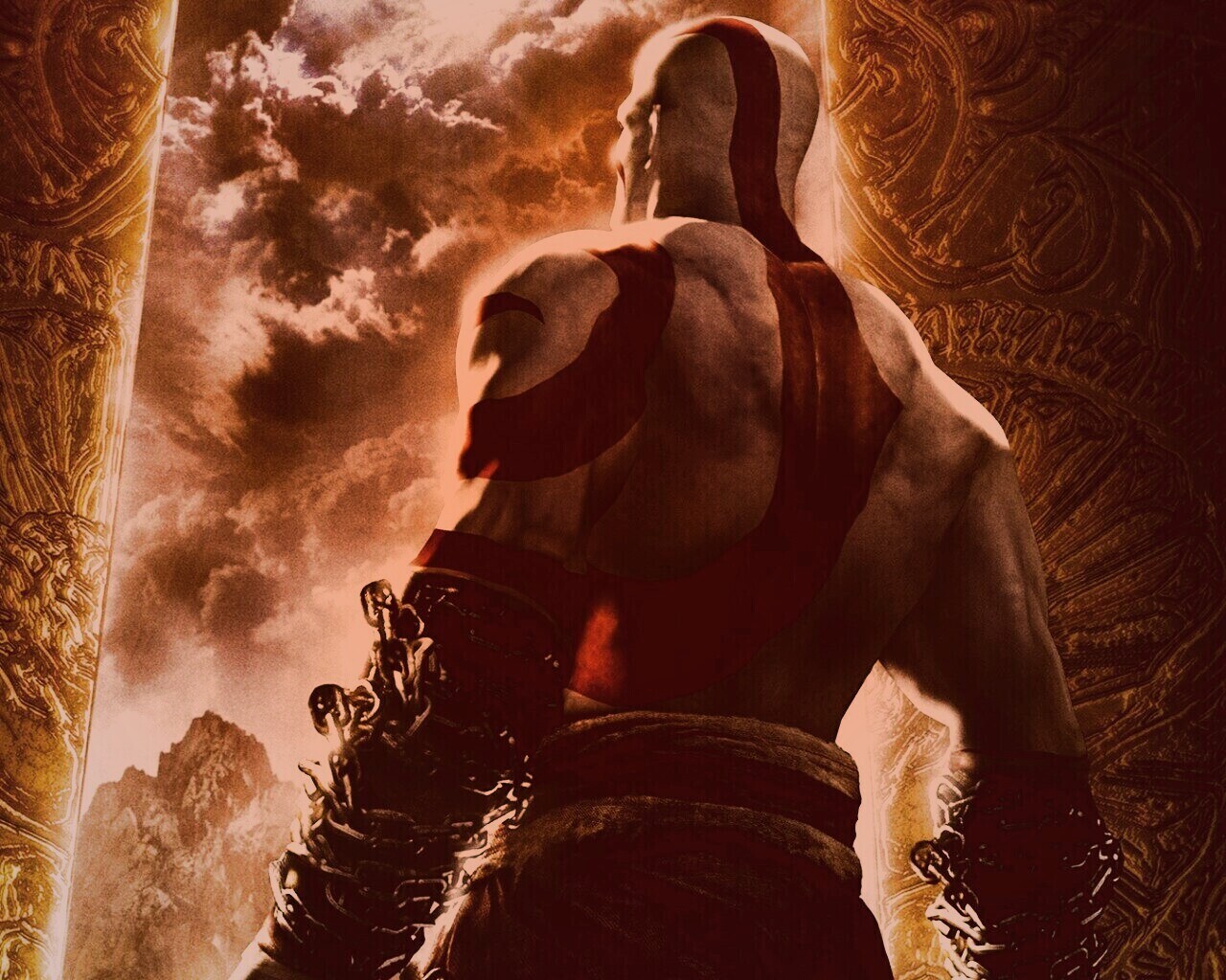 Кратос из God of War обои