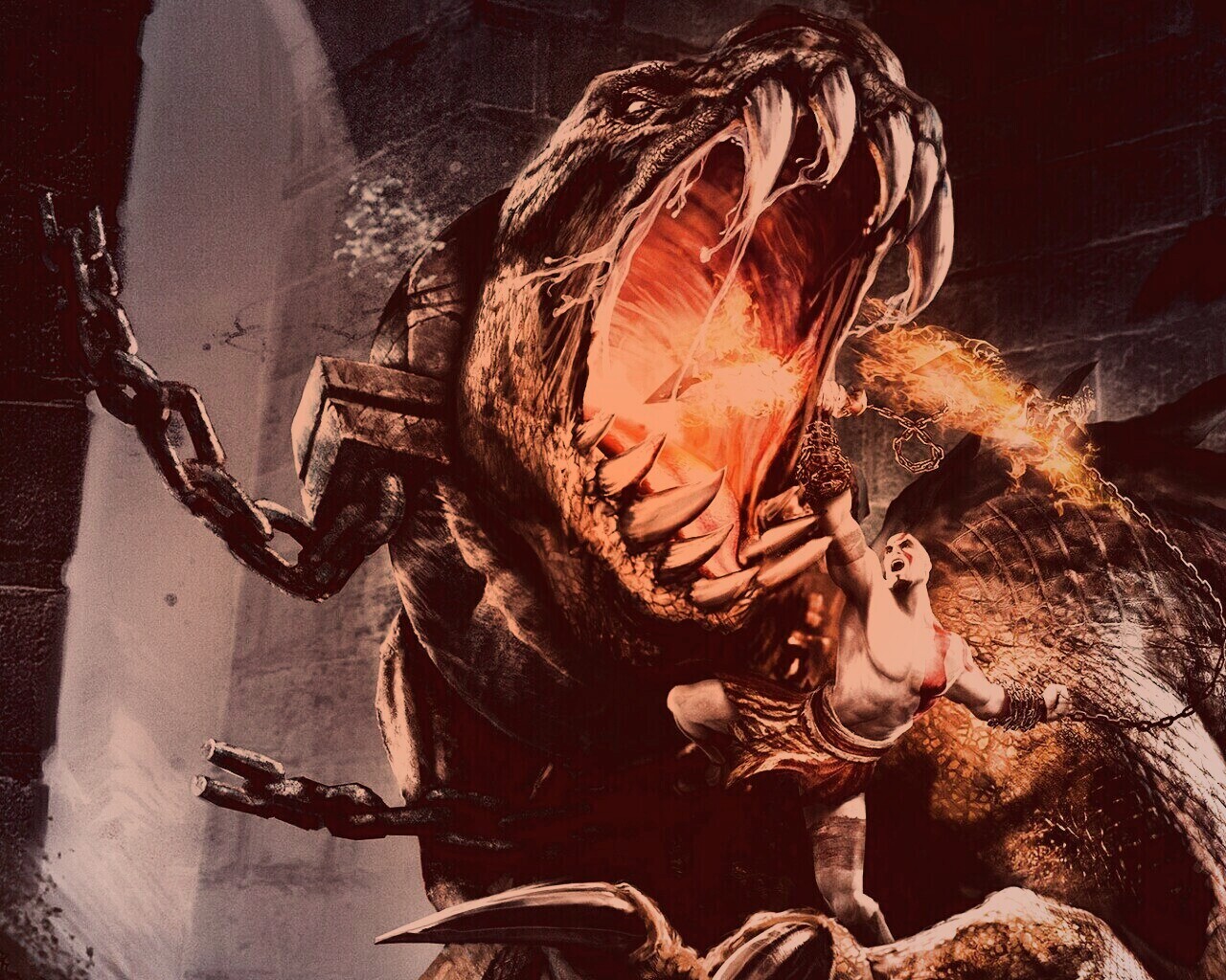 God of War обои