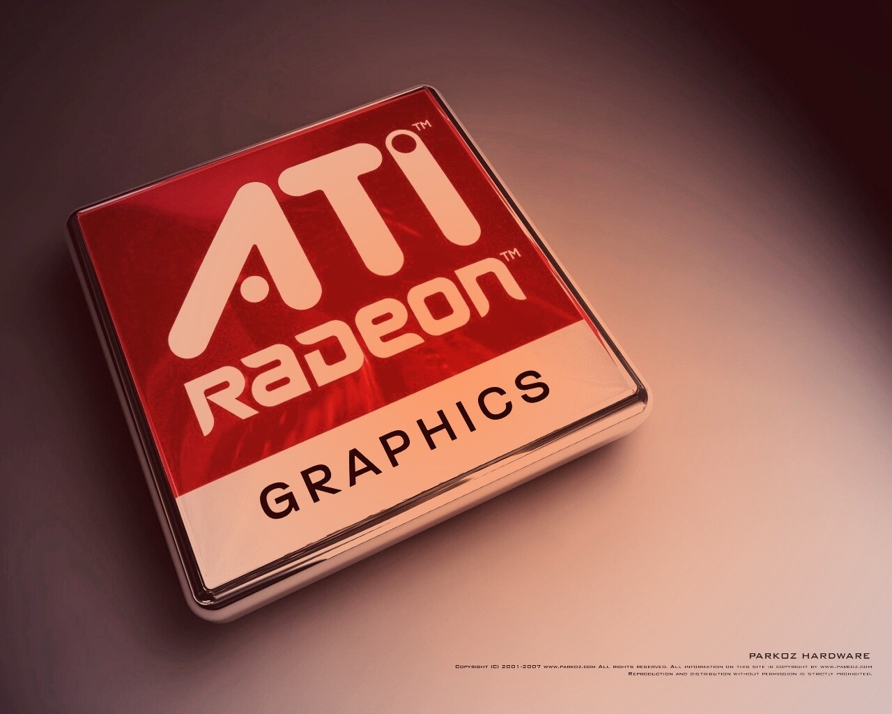 Логотип Ati Radeon Graphics обои