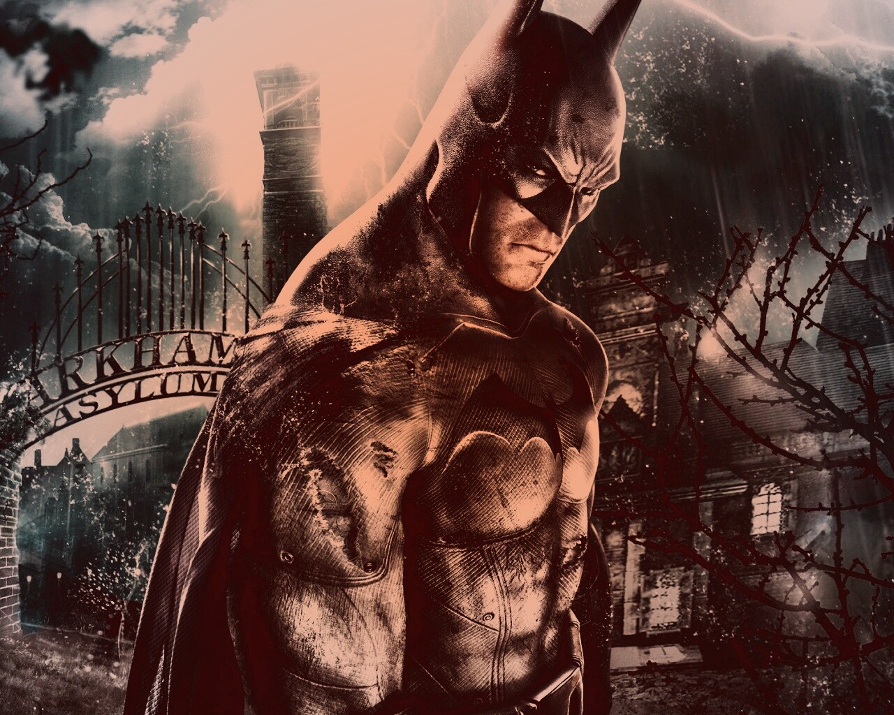 Batman Arkham Asylum обои