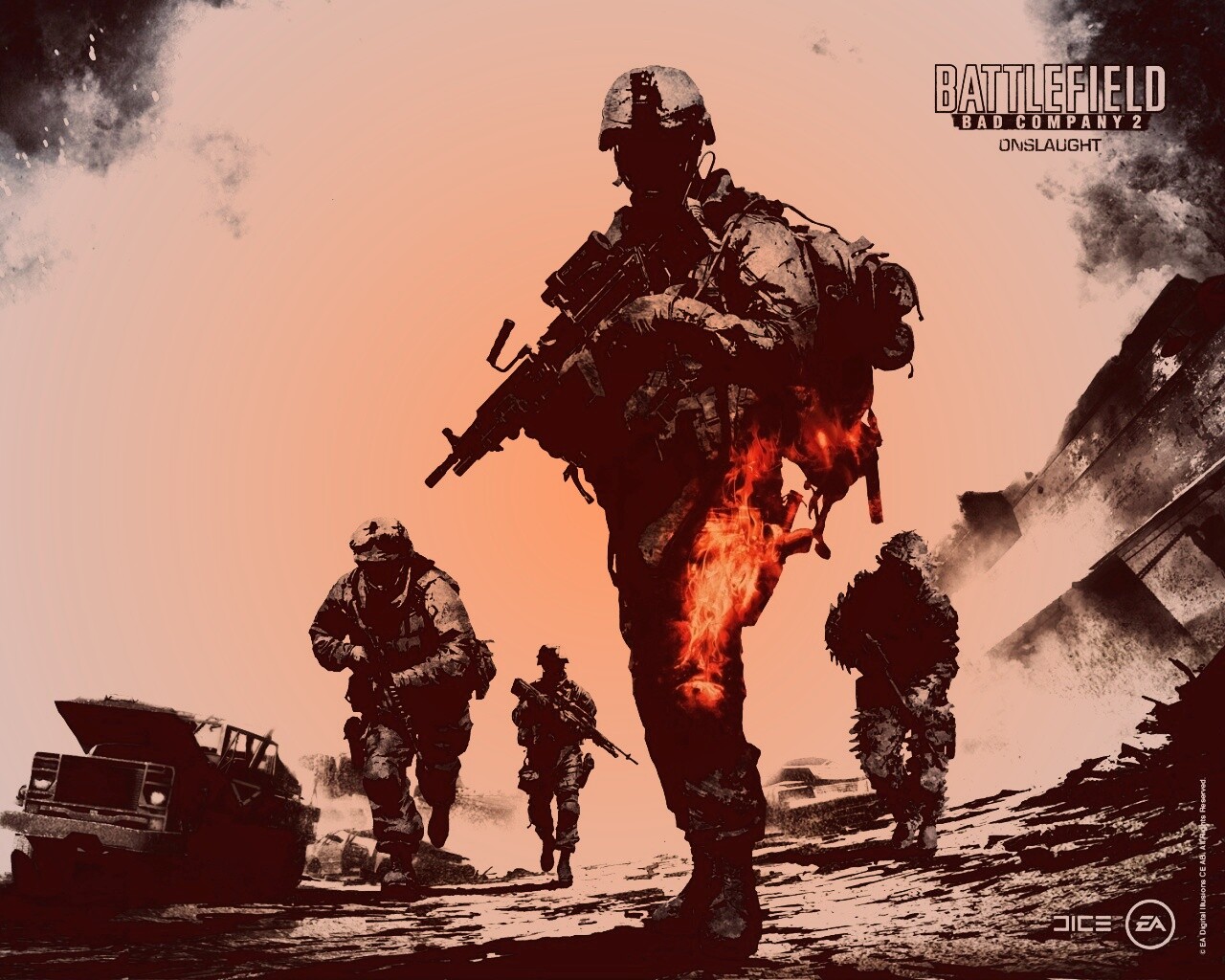 Battlefield Bad Company 2 обои