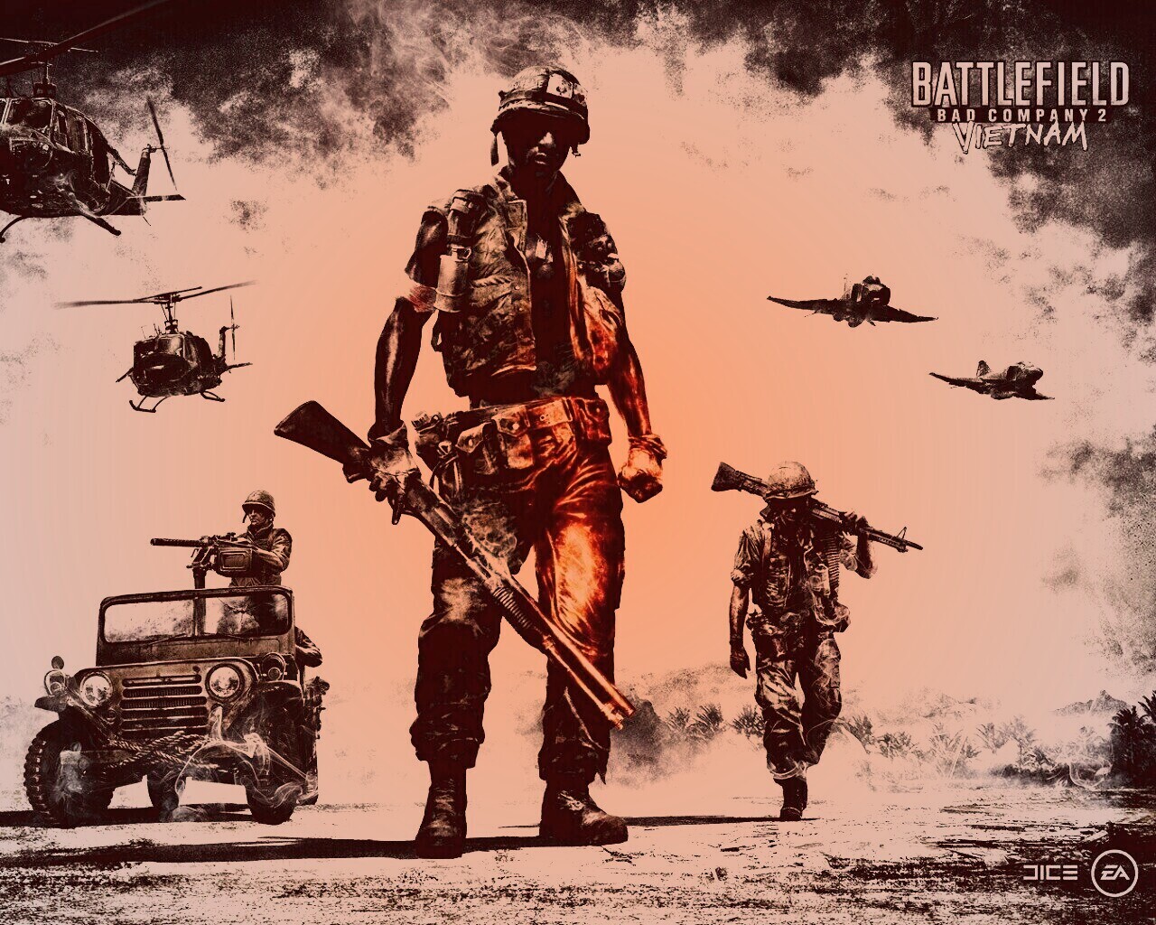 Battlefield Bad Company 2 Vietnam обои