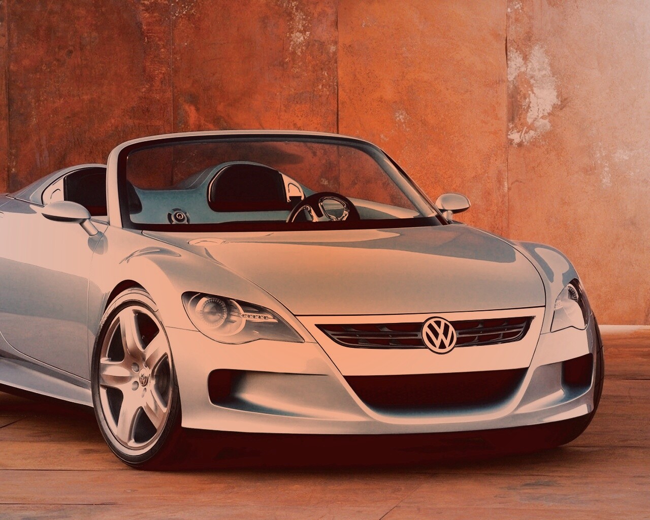 VW Concept кабриолет обои
