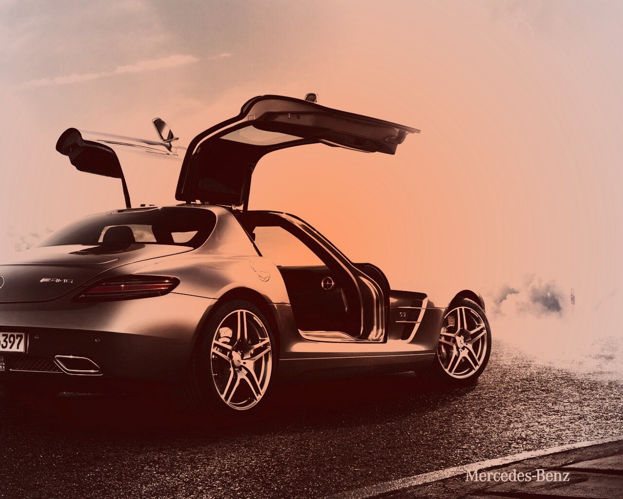 Mercedes Benz SLS обои
