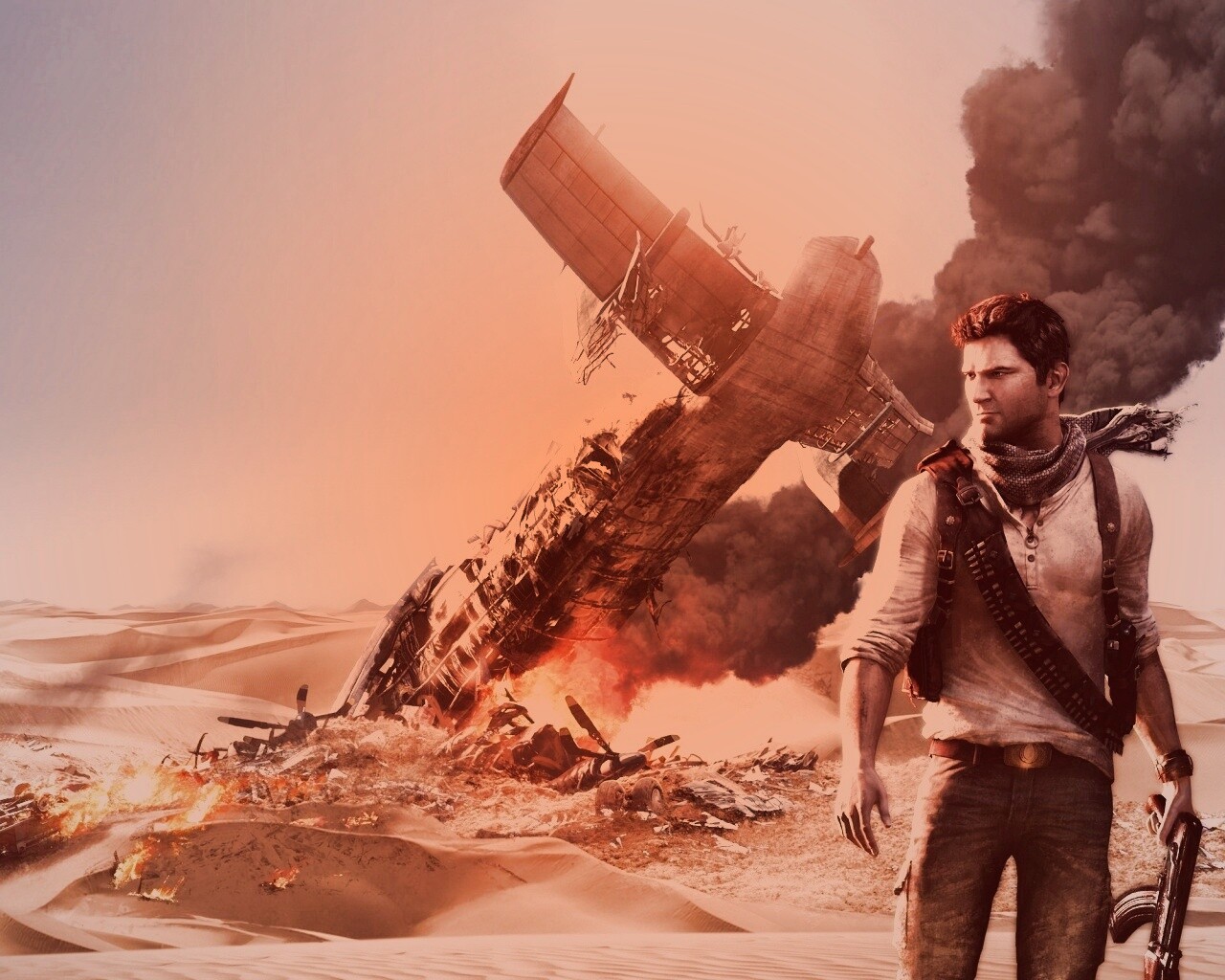 Uncharted 3 : Drakes deception обои