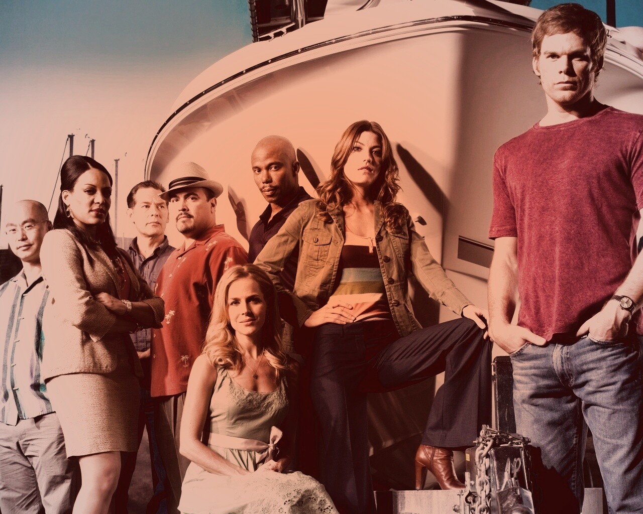 Персонажи сериала Dexter обои