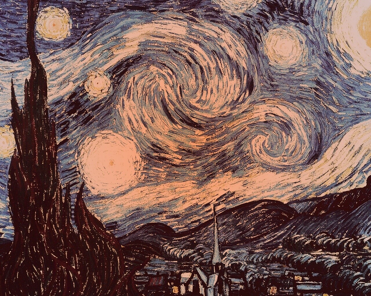 Рисунок города маслом обои