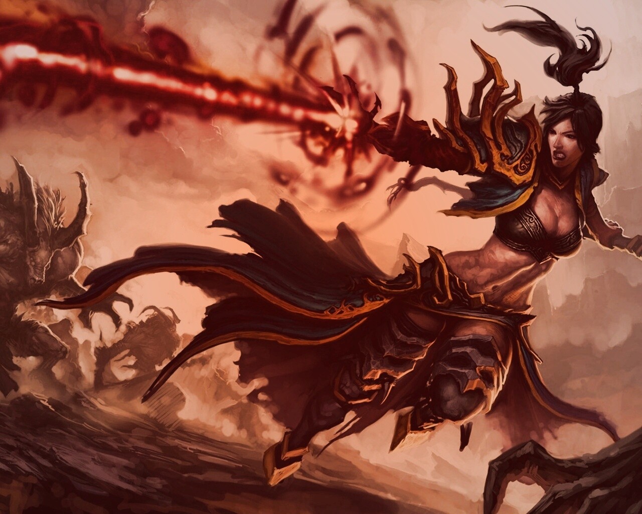 Чародей из Diablo 3 обои