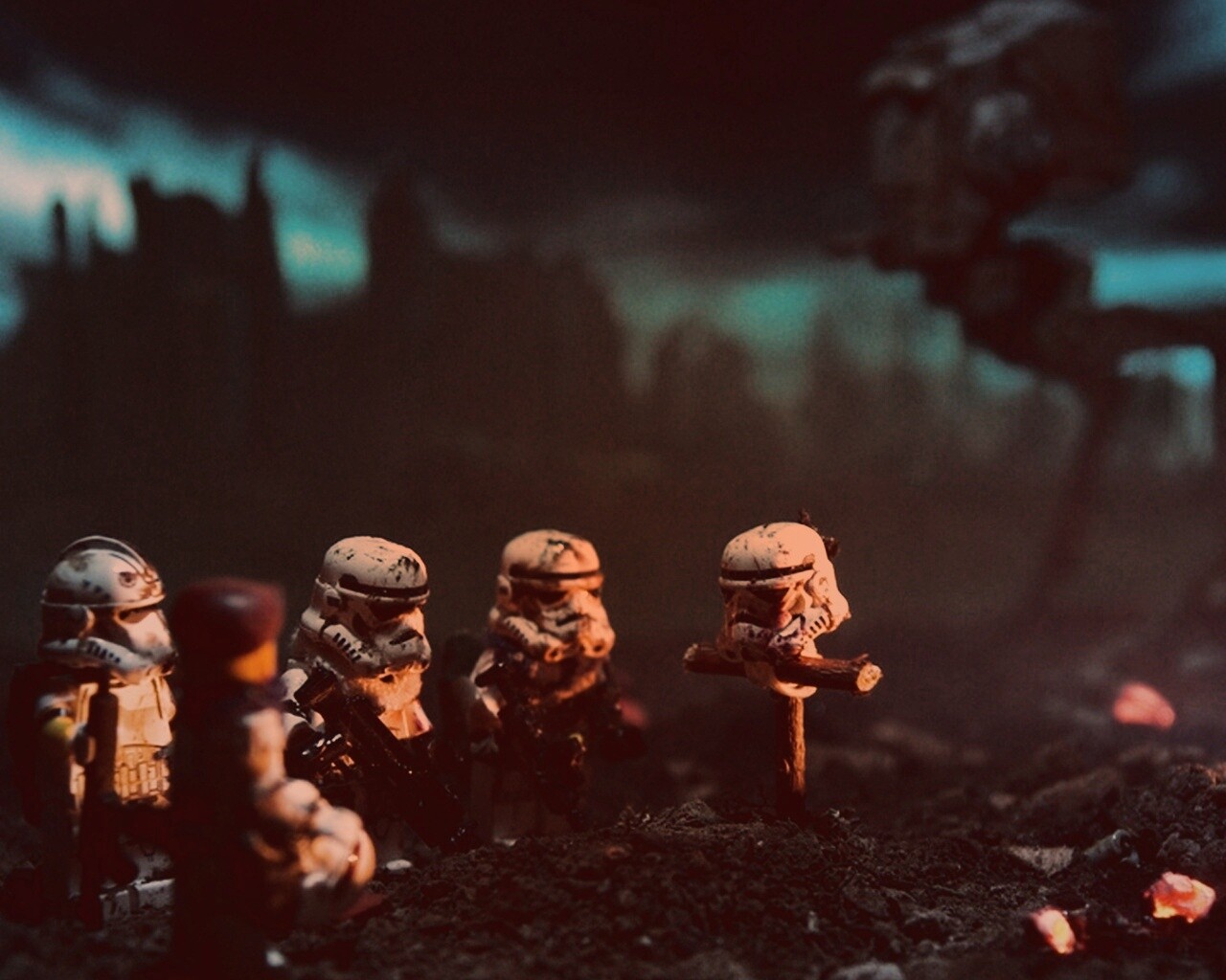 Могила Lego штурмовика обои