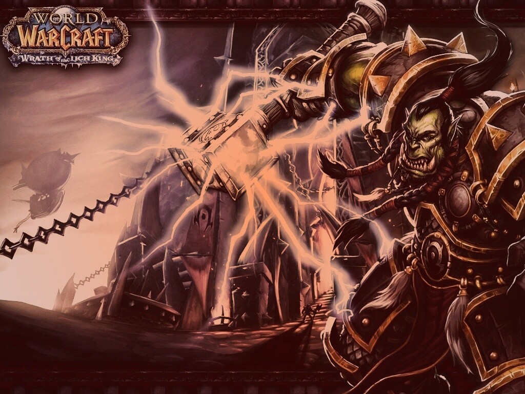 Орк из WOW обои