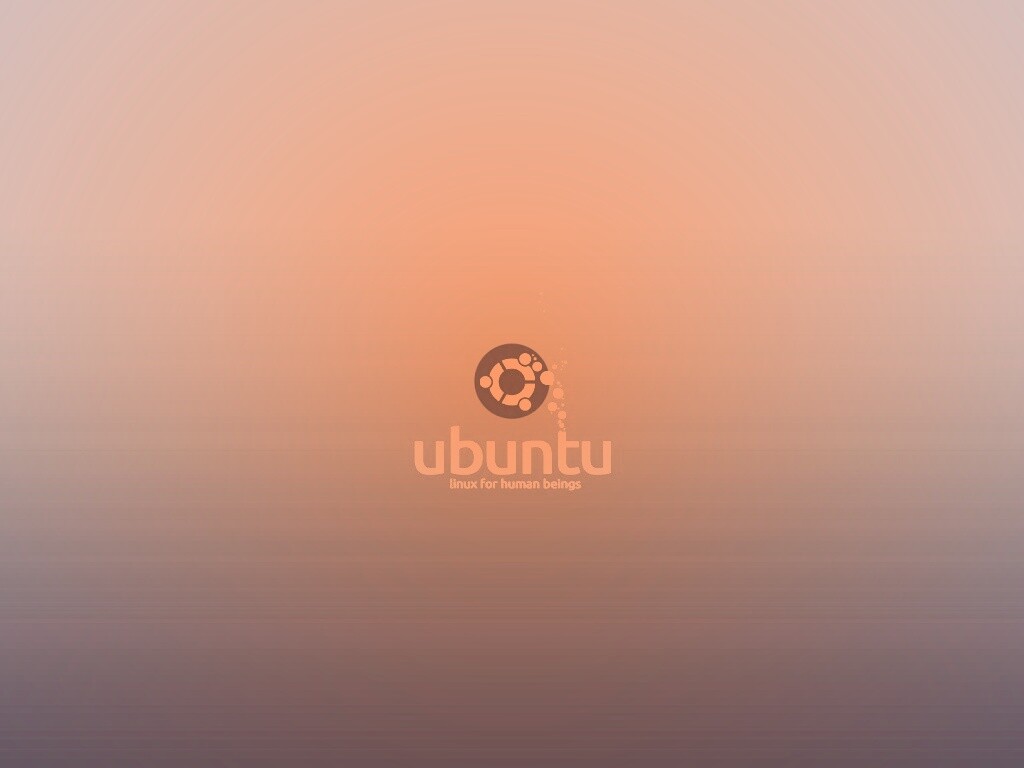 Логотип Ubuntu обои