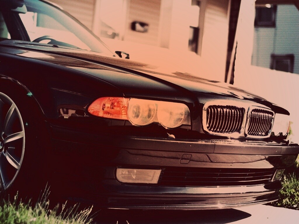 BMW e38 обои