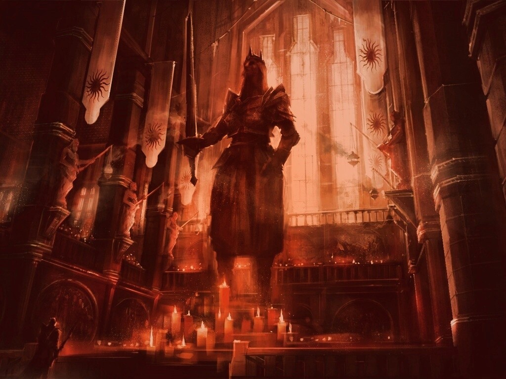 Алтарь из Dragon Age обои