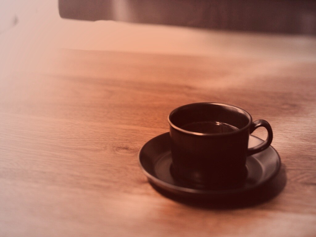 Кофе на столе обои