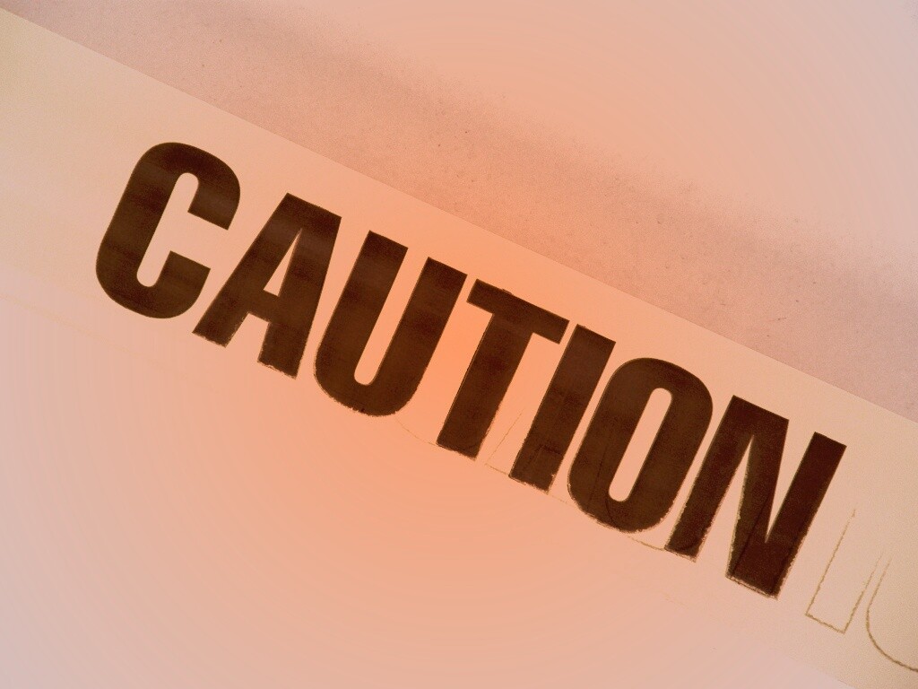 Caution  обои