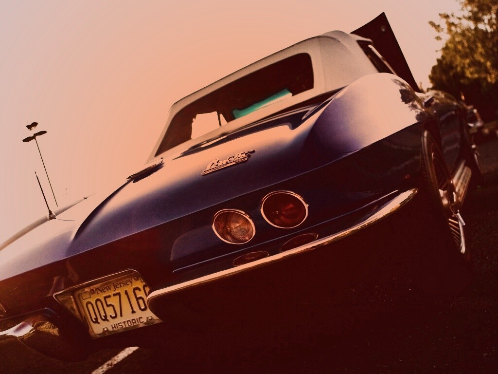 Ретро Chevrolet Corvette обои