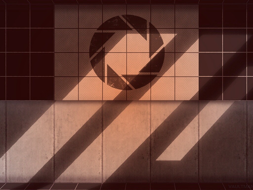 Valve Aperture science обои