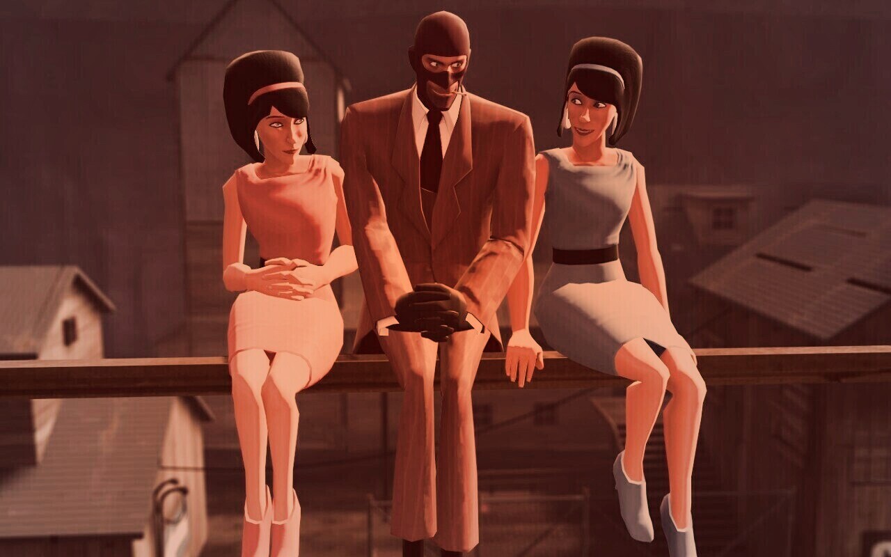 Шпион из Team Fortress 2 обои