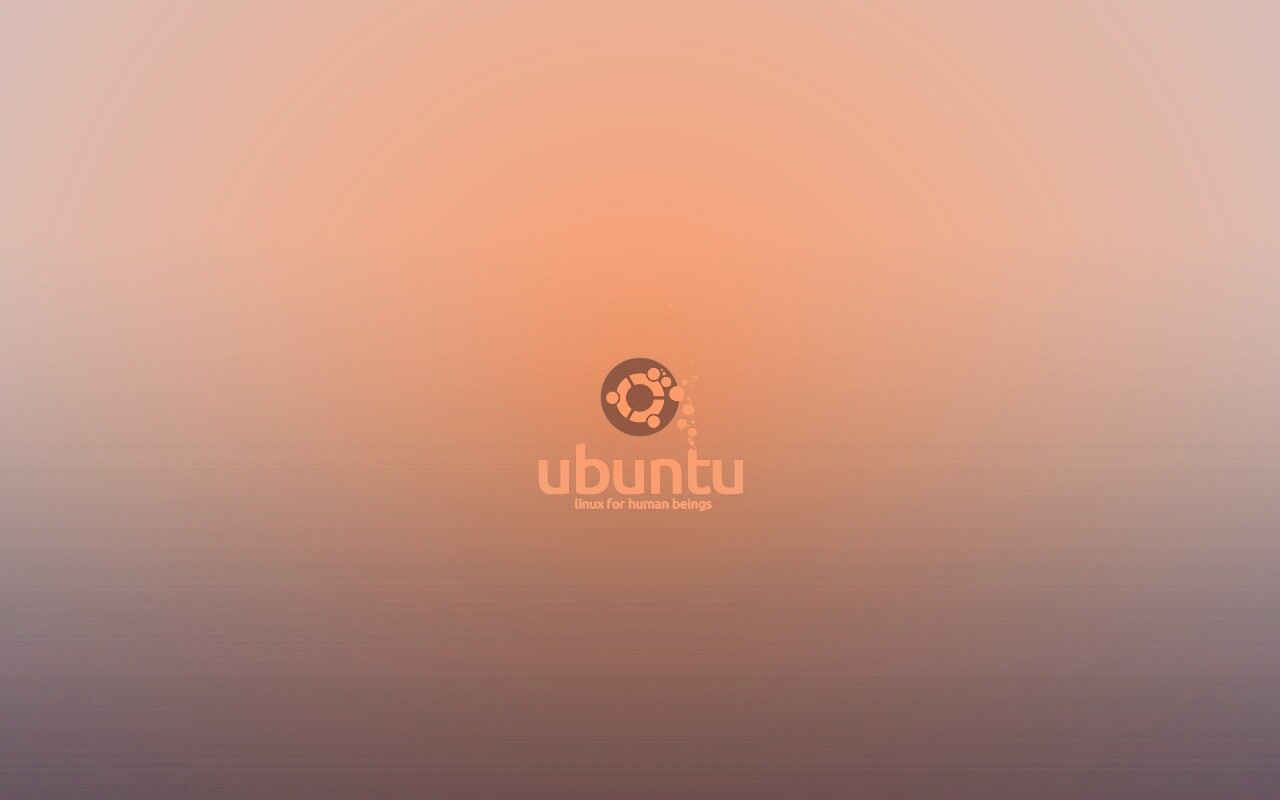 Логотип Ubuntu обои