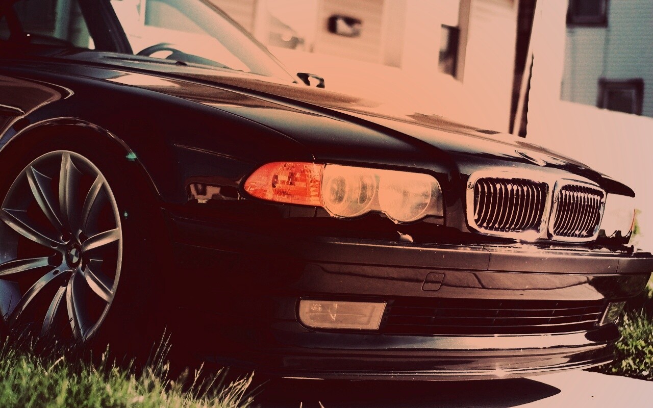 BMW e38 обои