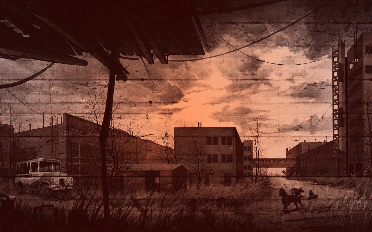 Припять из сталкера обои