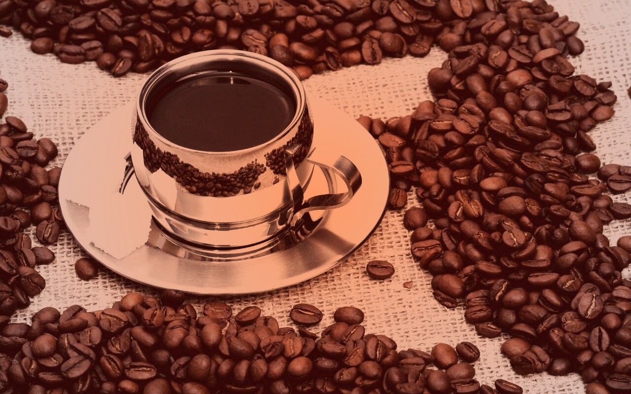 Кофе с сахаром обои