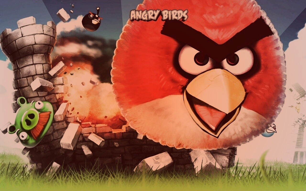 Angry Birds обои