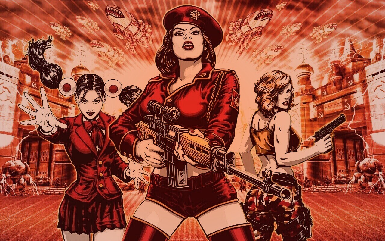 Red alert 3 обои