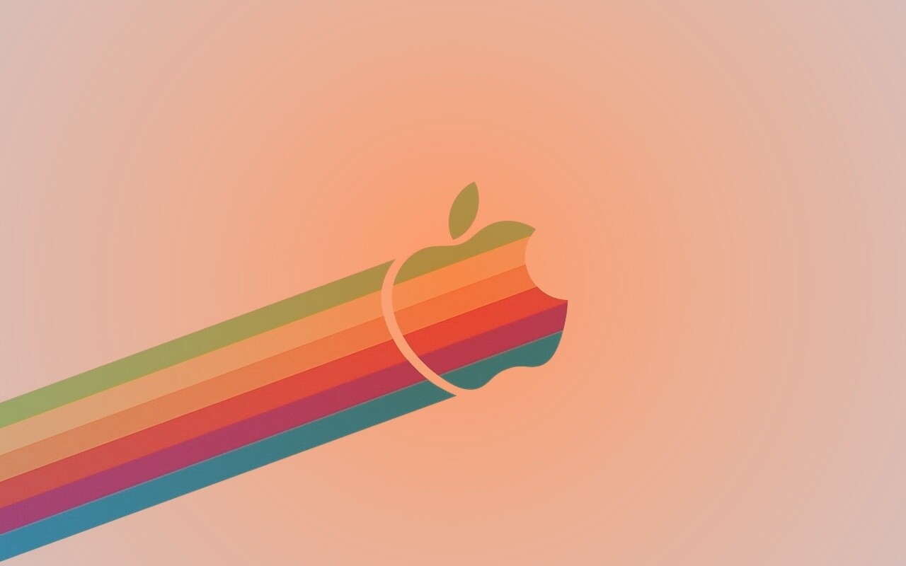 Логотип Apple обои