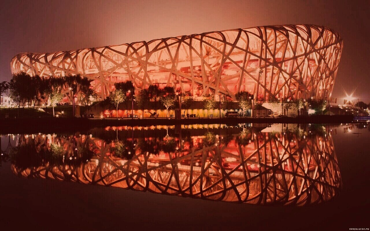 Олимпийский стадион Birds Nest обои