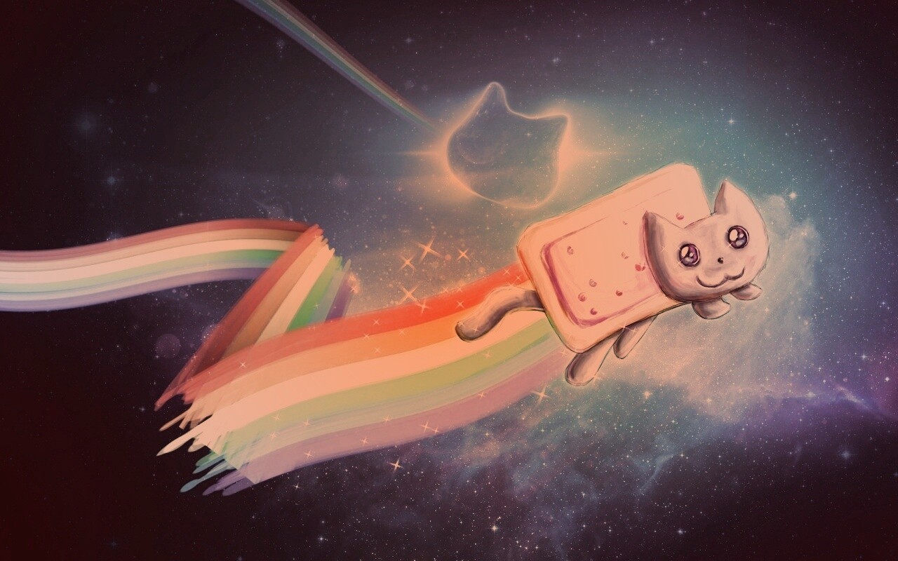 Nyan cat обои