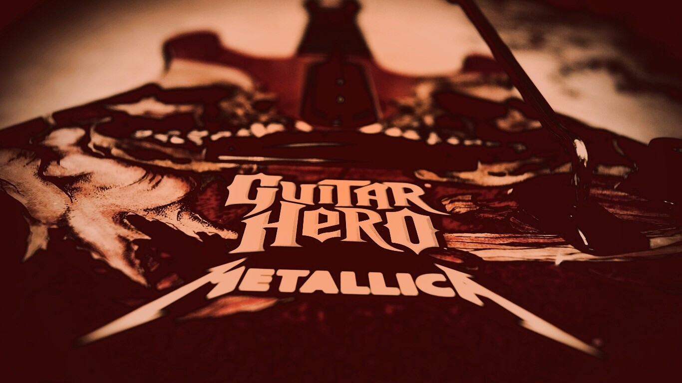 Контролер для Guitar Hero с Металликой обои