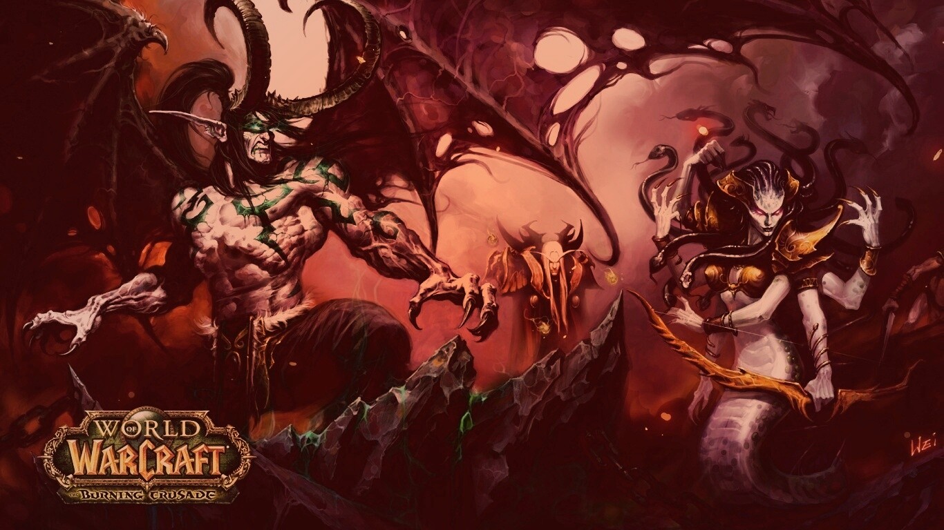 Обои Worldof WarCraft Burning Crusade обои